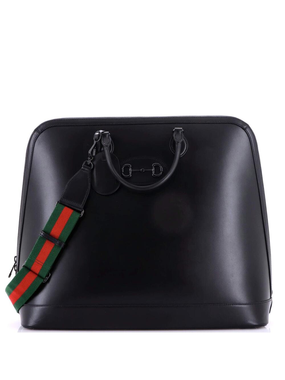 Gucci Horsebit Web Duffle Bag Leather #270346G18B